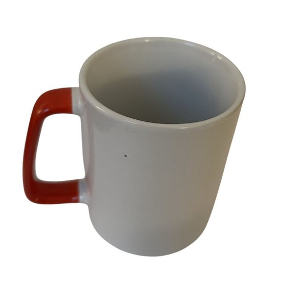 Starbucks Holiday Mug White W/ Red Handle & Green Siren Logo 2020 11oz Festive S - Picture 2 of 4